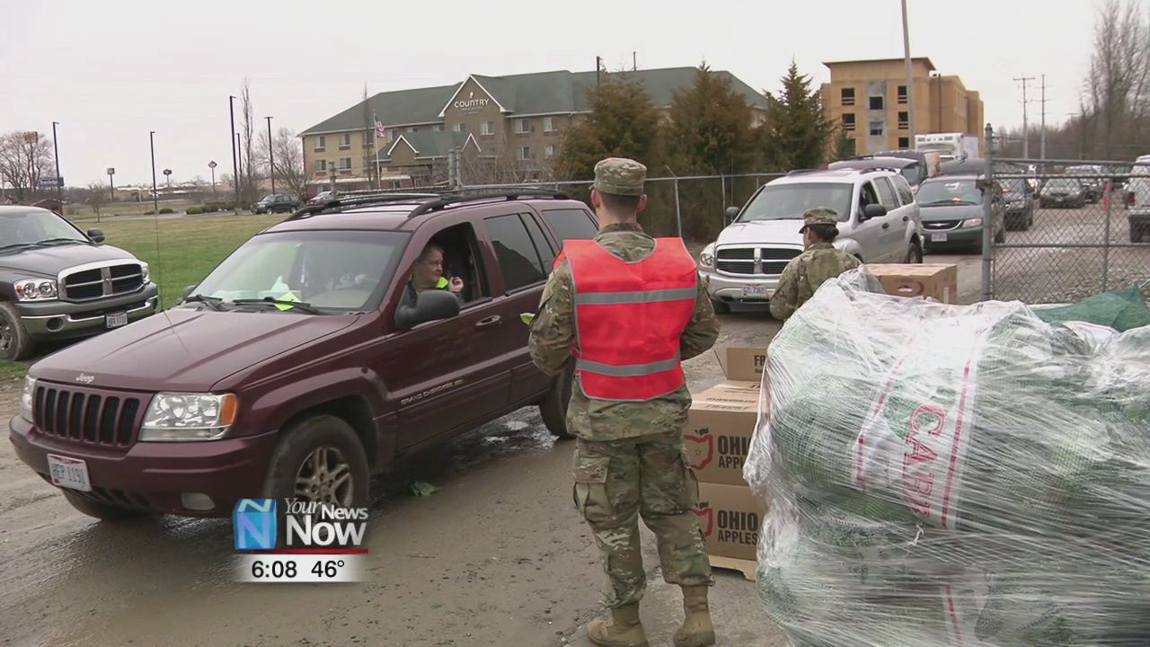 National Guard dispatched to Lima to support the West Ohio Food Bank